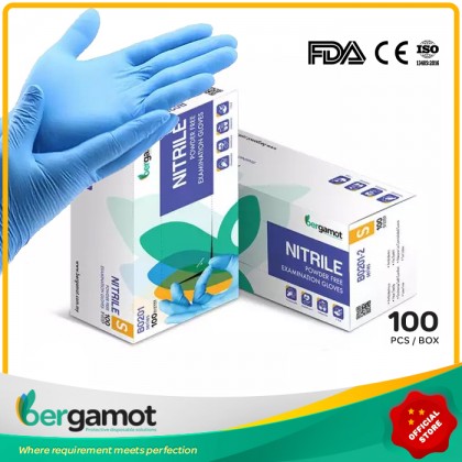[Carton] X2230 Nitrile Powder Free Examination Gloves 10 Boxes