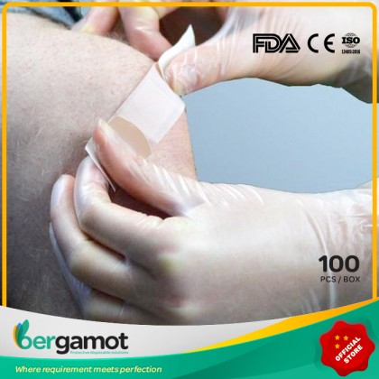 [Carton] V3243 Vinyl Powder Free Examination Gloves 10 Boxes