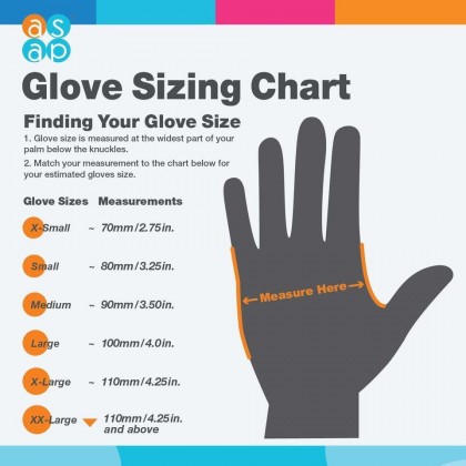 ASAP T-Grip Orange Nitrile Powder Free Mechanical Working Gloves (50's per box) ASAP T-Grip Orange Nitrile Powder Free Mechanical Working Gloves (50's per box)