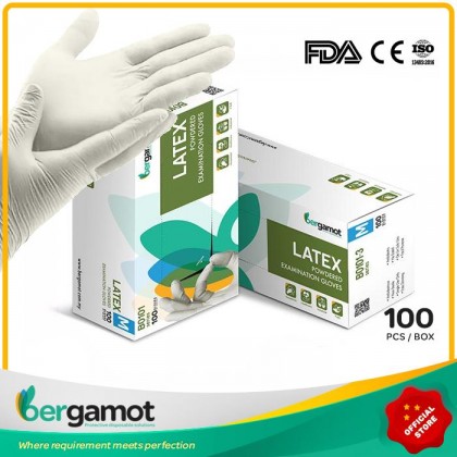 Z1250 Latex Powdered Examination Gloves 100's Z1250 Latex Powdered Examination Gloves 100's