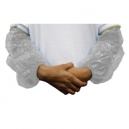B0705 CPE Sleeve Cover 100's (Blue / White) B0705 CPE Sleeve Cover 100's (Blue / White)