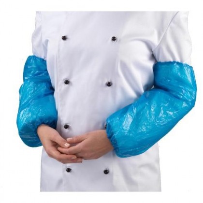 B0705 CPE Sleeve Cover 100's (Blue / White) B0705 CPE Sleeve Cover 100's (Blue / White)