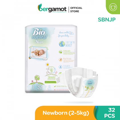 SBNJP Sleepy BIO Natural Baby Tape Diaper - New Born | Mini | Midi | Maxi | Junior | XL+ SBNJP Sleepy BIO Natural Baby Tape Diaper - New Born | Mini | Midi | Maxi | Junior | XL+